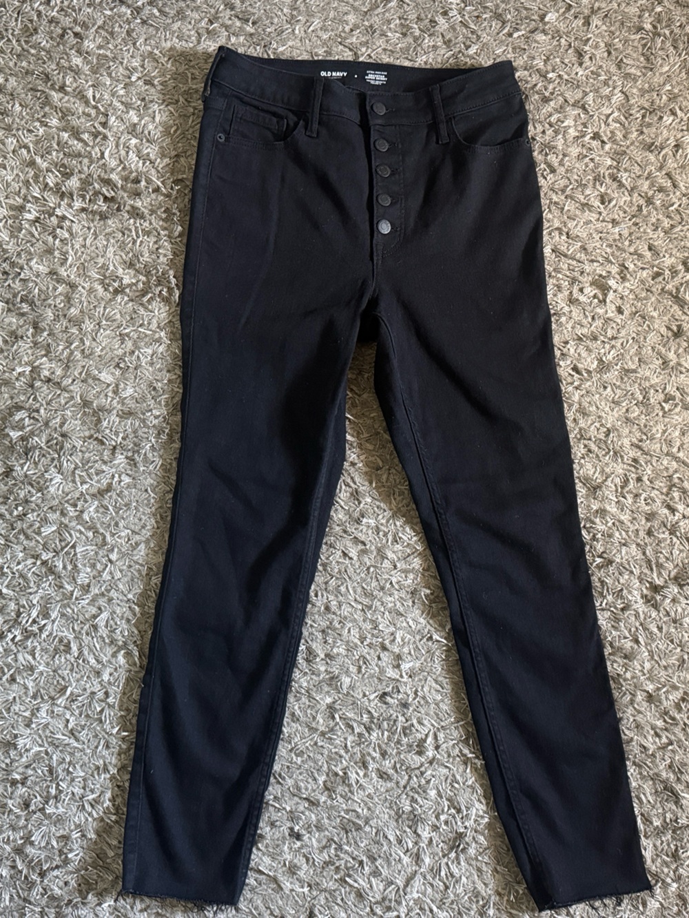 Old Navy Men’s Slim Black Button-Fly Jeans